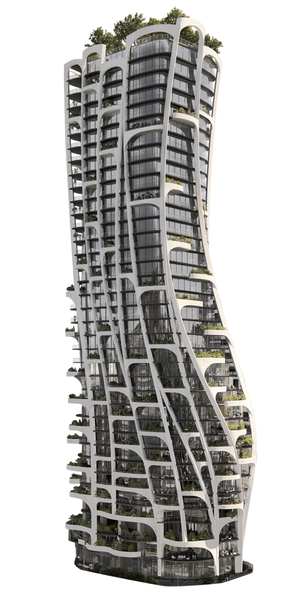 Qondesa | MAD Architects Organic Tower Quito